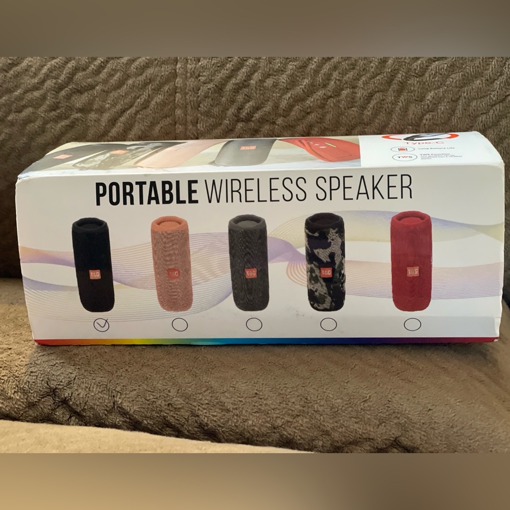 Portable Wireless Bluetooth Speaker, Black — T&G - Picture 16 of 16